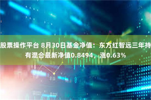 股票操作平台 8月30日基金净值：东方红智远三年持有混合最新净值0.8494，涨0.63%